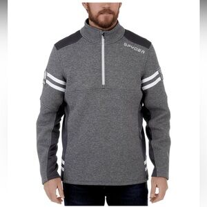 Spyder Wengen Half zip. Size XL. Retro Ski fleece